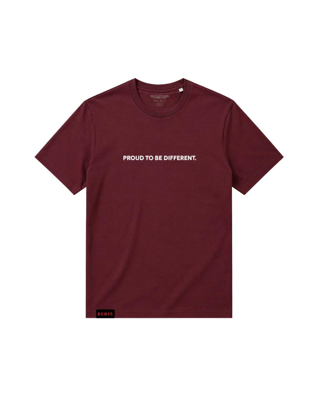 Orgulloso de ser diferente T-Shirt - Burdeos