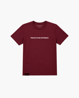 Orgoglioso di essere diverso T-shirt per giovani - Bordeaux