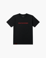 Fiero di essere diverso T-shirt per giovani - Nero