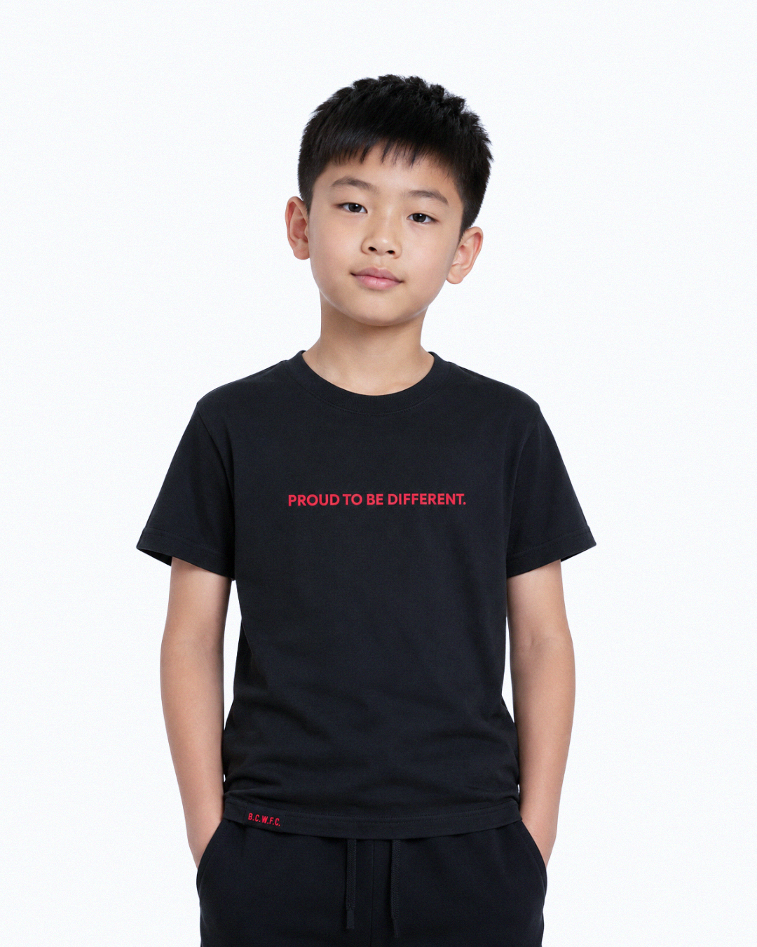 Stolz, anders zu sein Jugend-T-Shirt - Schwarz