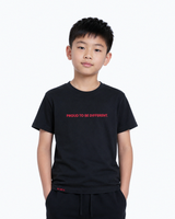 Fiero di essere diverso T-shirt per giovani - Nero